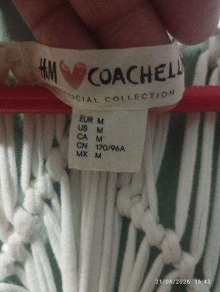 Chaleco de algodón estilo hippy