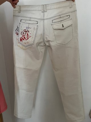 Pantalón Desigual Blanco