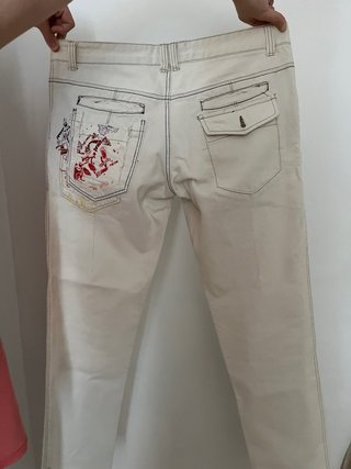 Pantalón Desigual Blanco