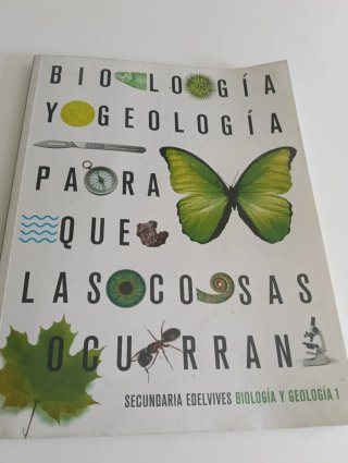 Biología y geología 1, Secundaria Edelvives