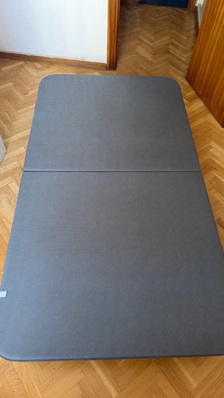 Canape Cama 105x190 Tela Gris