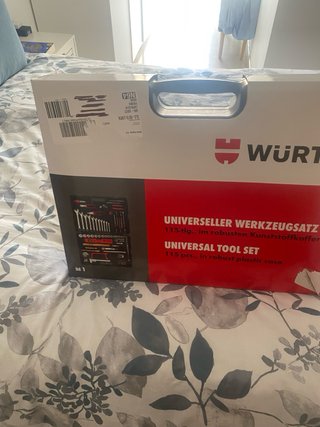 Maletín Herramientas WURTH 116 Piezas