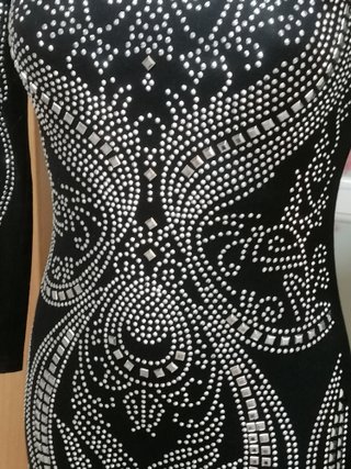 Vestido pedrería + regalo