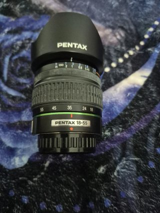 Objetivo Pentax 18-55mm K10D
