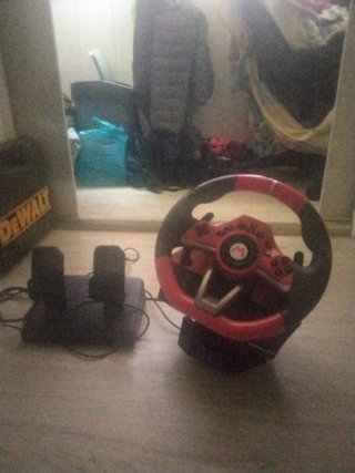 Volante Mario Kart Pro Deluxe + Pedales