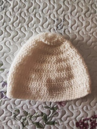 Gorro de lana hecho a mano