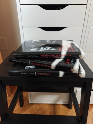 Lote 3 libros clásicos de suspense y terror