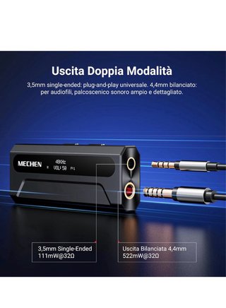 MECHEN AP10 Amplificatore Cuffie DAC ES902