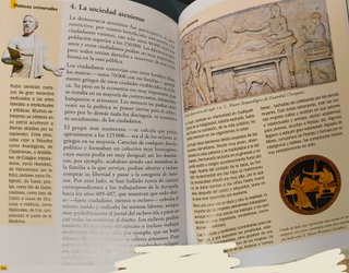 Lote 3 libros " Así vivieron..." Grecia y Roma