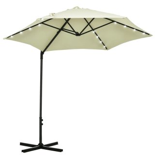 Parasol Terraza Ø256x248 cm con Luces LED