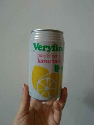 Veryfine pure e natural lemonade - lattina anni 80