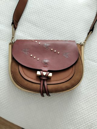 Bolso bandolera marrón