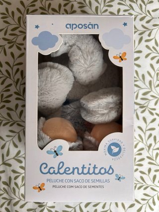 Peluche elefante suave con semillas