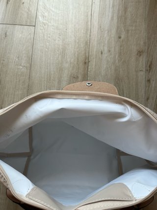 Bolso Longchamp Beige y Marrón