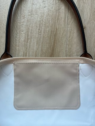 Bolso Longchamp Beige y Marrón