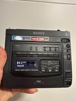 Sony GV-D200E Digital8 Hi8 Video8 PAL Nuevo!