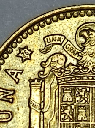 Lote 5 Pesetas Rey Emérito Don Juan Carlos I -1975