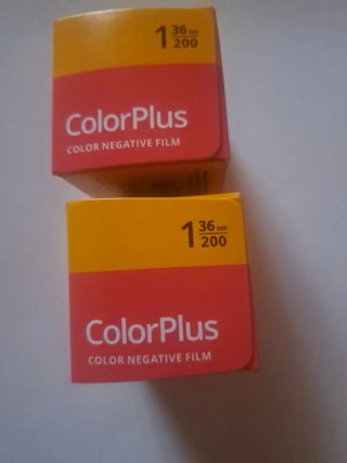 2 carretes Kodak ColorPlus 36 exp 200 ASA