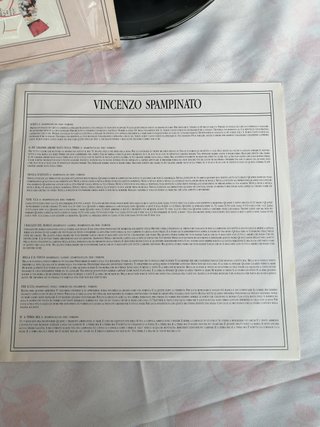 Vinile LP 33 Giri Vincenzo Spampinato 1989