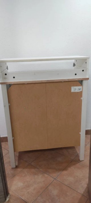 Cómoda SUNDVIK con cambiador blanca