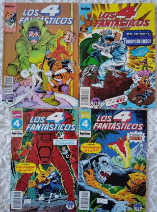 Lote cómics 4 Fantásticos