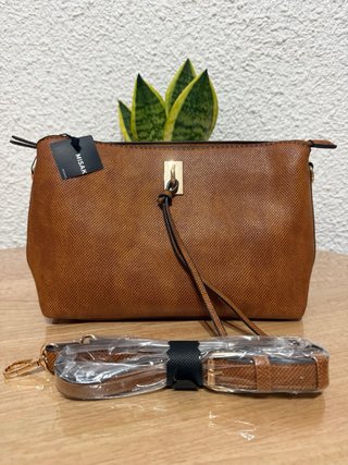 Bolso Bandolera Misako Marrón/Camel