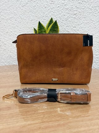Bolso Bandolera Misako Marrón/Camel