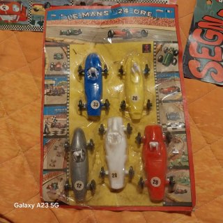 Set 5 Macchinine Le Mans 24 Ore Anni 70 rimanenze