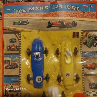 Set 5 Macchinine Le Mans 24 Ore Anni 70 rimanenze