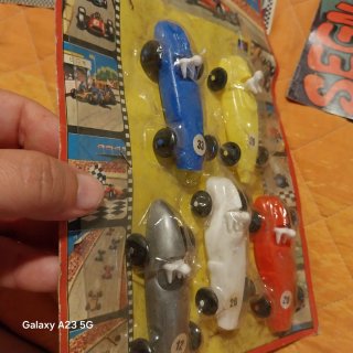 Set 5 Macchinine Le Mans 24 Ore Anni 70 rimanenze