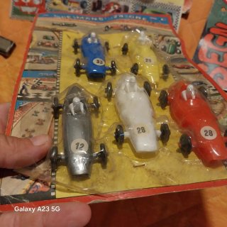 Set 5 Macchinine Le Mans 24 Ore Anni 70 rimanenze