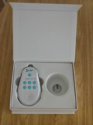 Lote fular porteo+set biberón+monitor ruido blanco