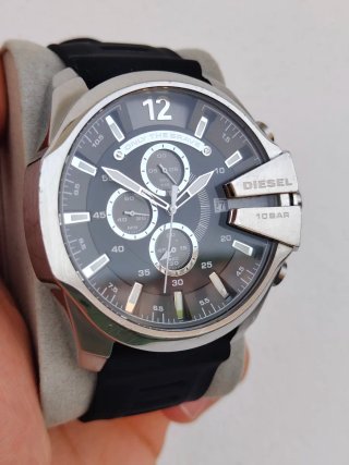 Reloj Diesel Cronógrafo Plata Negro