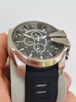 Reloj Diesel Cronógrafo Plata Negro