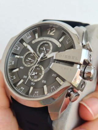 Reloj Diesel Cronógrafo Plata Negro