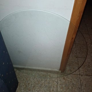 Cristal para mesa redonda
