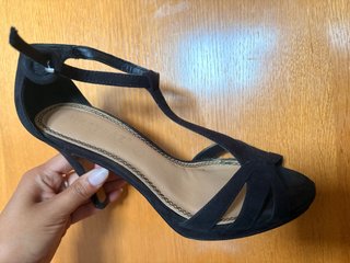 Tacones fiesta Marypaz negros talla 36