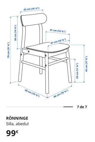 Silla RÖNNINGE IKEA