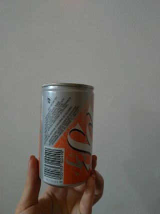 Lattina Schweppes Orange Crush anni 80