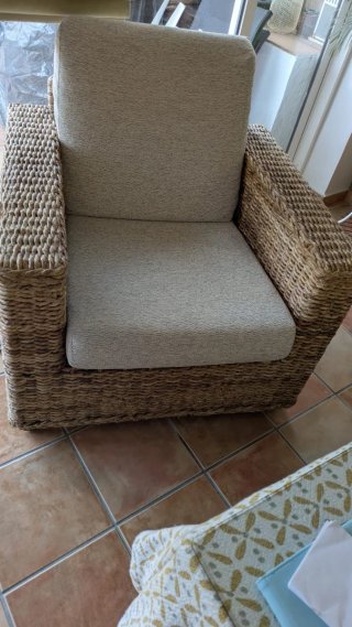 Cojines de sofa beige