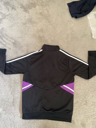 Chándal Real Madrid Adidas Niño Negro Morado