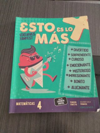 Matemáticas 4, Segundo Ciclo Primaria, Fanfest