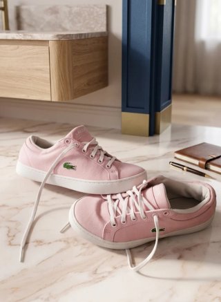 Zapatillas Lacoste Rosa