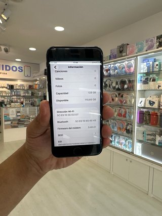 iPhone SE 3 128GB Negro Como Nuevo