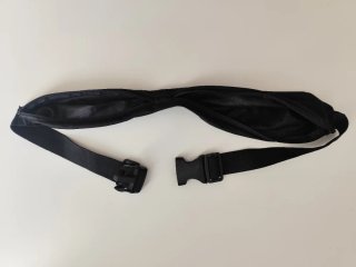Riñonera Deportiva REY Doble Cremallera Negra