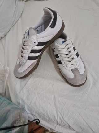 Zapatillas Adidas Samba Blancas y Negras