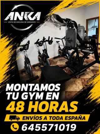 Máquinas de Gimnasio ANKA - Montaje en 48h