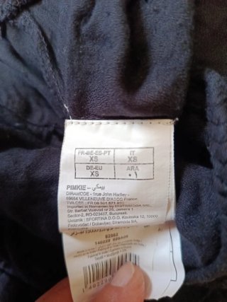 Pantalón corto negro