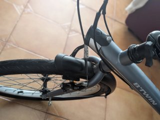 Bicicleta plegable BTWIN Tilt 120 20 6V