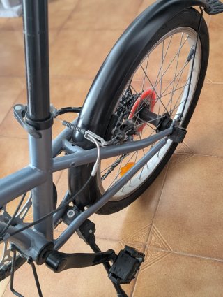 Bicicleta plegable BTWIN Tilt 120 20 6V